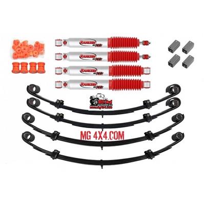 Kit Suspension +7.5 cm Suzuki SJ/Samourai RANCHO Réglable Essence