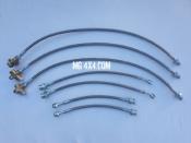 Kit 7 Flexibles de Freins Rallongés +10 cm Nissan Patrol GR Y61