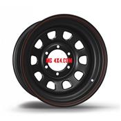 Jante Acier DT Black 7x16 -25 
