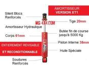 Amortisseur Avant +6 cm XT Opel Frontera A et B