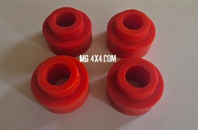 Kit 4 Silentblocs Polyuréthane Tirants Pont Av Côté Châssis Nissan Patrol GR Y60/61 TD6