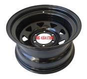 Jante Acier Triangular Black 8x15 ET -30 