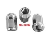 Kit 24 Ecrous de Roues Acier Chrome Isuzu 