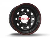 Jante Acier DT Black 8x15 ET -30 Jeep