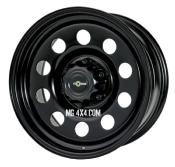 Jante Acier Modular II Black 7x16 ET +20 Toyota Hilux IFS / Runner