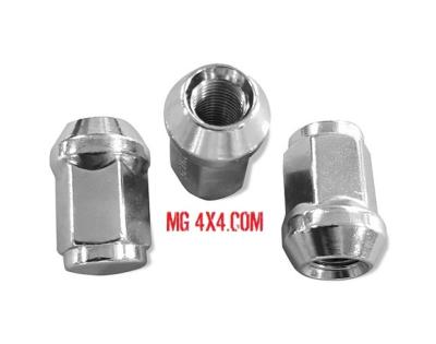 Kit 24 Ecrous de Roues Acier Chrome Isuzu 