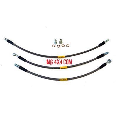 Kit Durites de Freins Rallongés Suzuki Santana +7 cm
