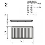 Filtre Performance GREEN Mitsubishi L200